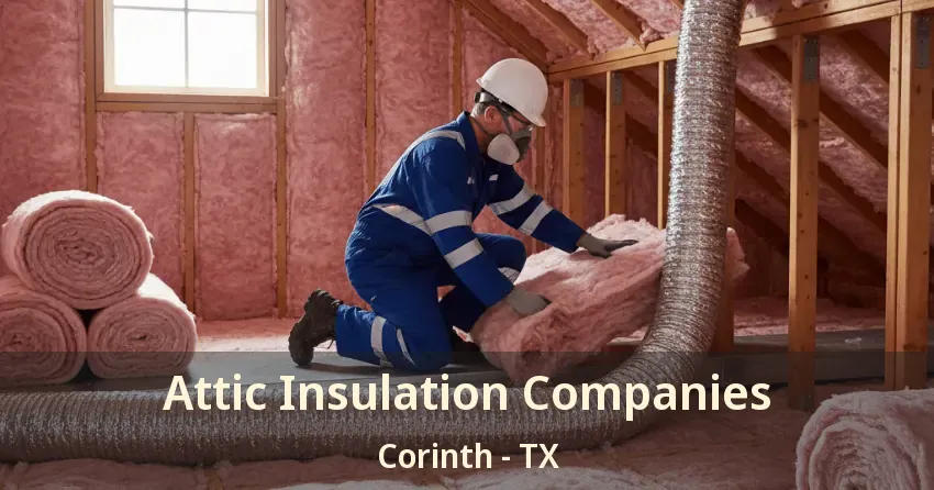 Attic Insulation Companies Corinth - TX