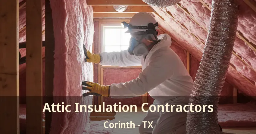 Attic Insulation Contractors Corinth - TX