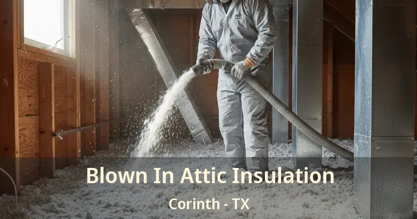 Blown In Attic Insulation Corinth - TX