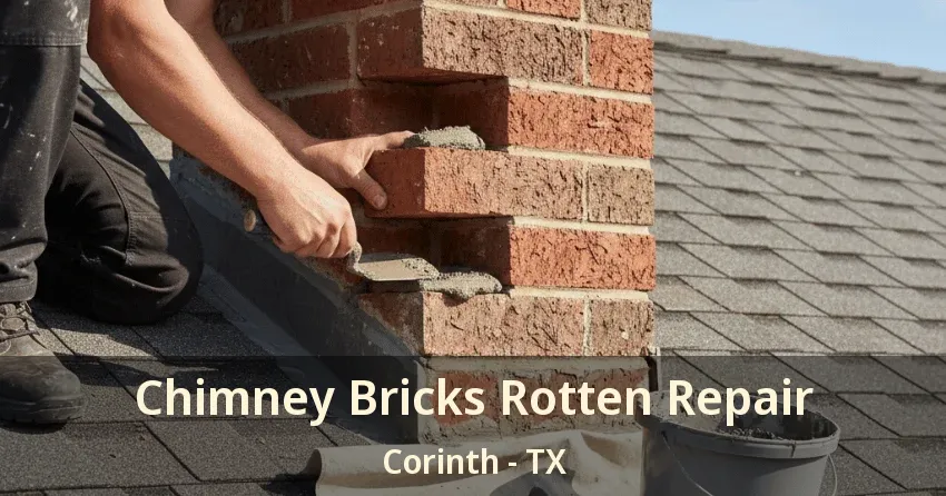Chimney Bricks Rotten Repair Corinth - TX