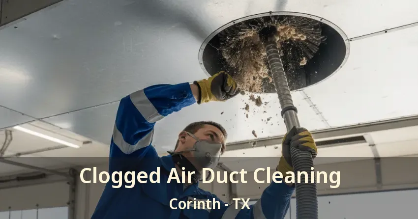 Clogged Air Duct Cleaning Corinth - TX