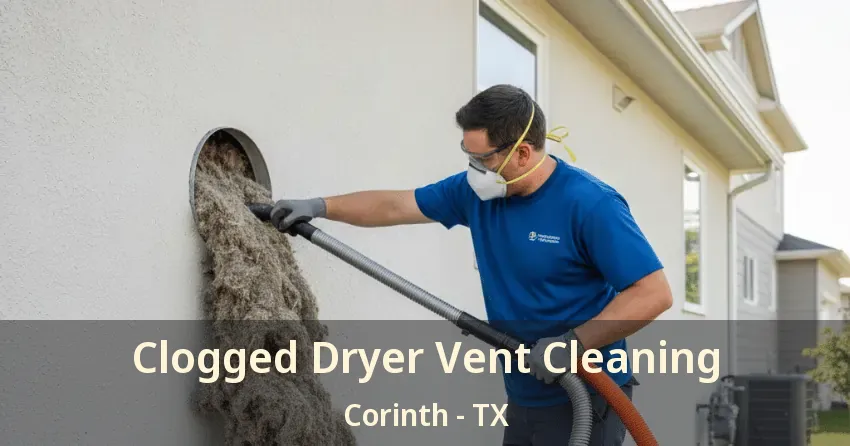 Clogged Dryer Vent Cleaning Corinth - TX