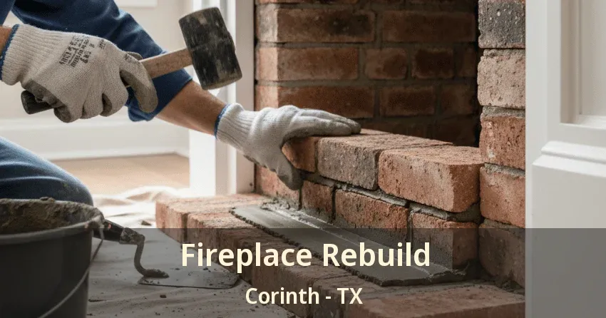Fireplace Rebuild Corinth - TX