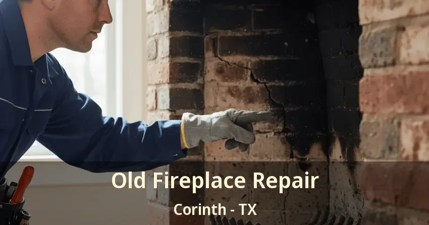 Old Fireplace Repair Corinth - TX