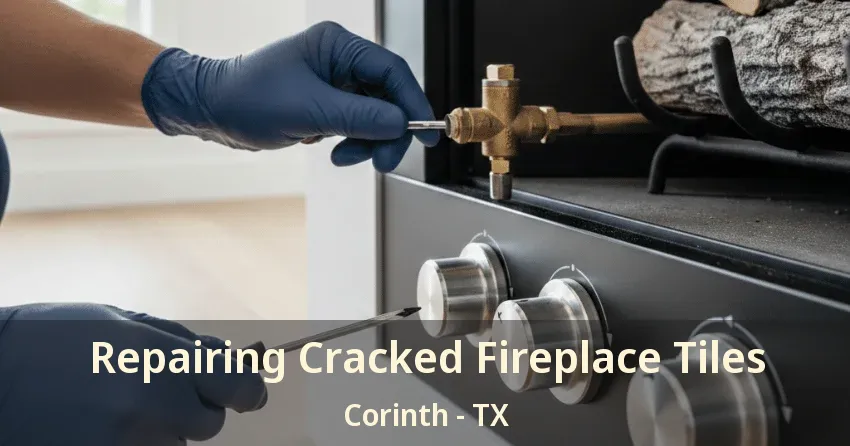 Repairing Cracked Fireplace Tiles Corinth - TX